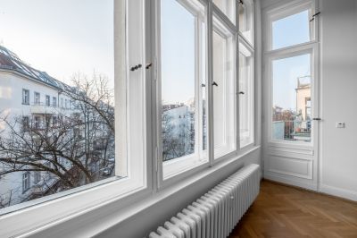 Traditional Home with New Windows